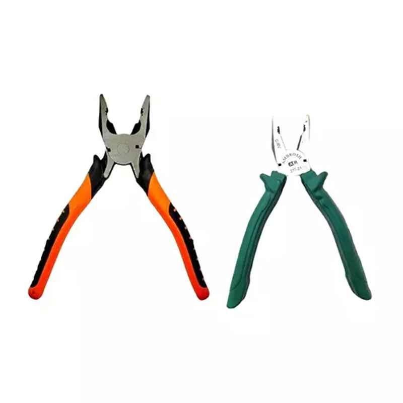 Sky Blue 2 Pcs 7.8 inch Lineman Plier Combo, SBE_PLIER_COMBOS_COMBO_337