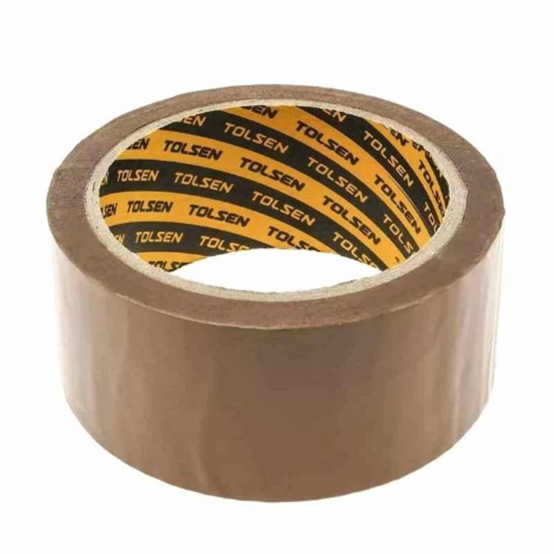 Tolsen 100m Brown Bopp Packing Tape, 50216