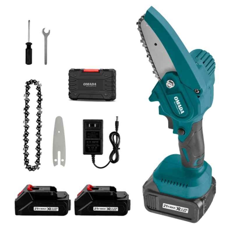 Handheld mini best sale chainsaw cordless