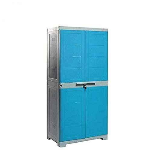 Buy Cello Novelty 48.2x14.6x23.4cm Plastic Blue & Grey Shoe Rack with