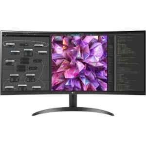 LG UltraWide 34WQ60C 34 inch Curved WQHD LED Backlit Monitor, Response Time: 5ms, Black