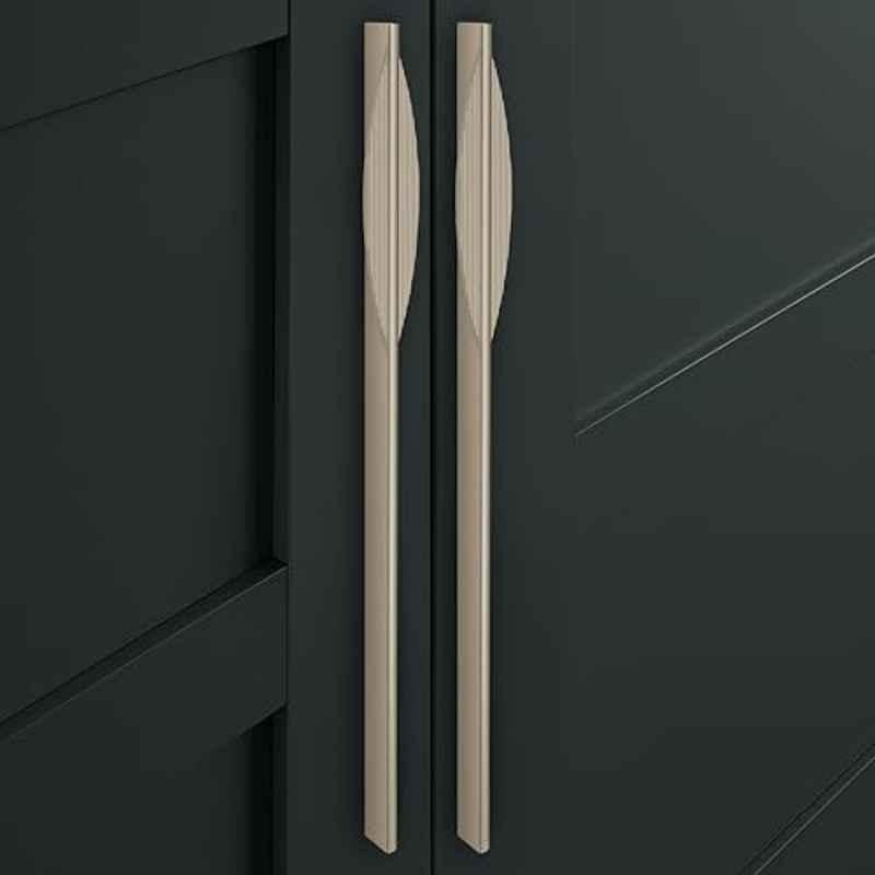 Plantex 600mm Aluminium Satin Pull Cabinet Handle for Home & Office, APS-DTC-5590-SATIN-600MM-PK-2 (Pack of 2)