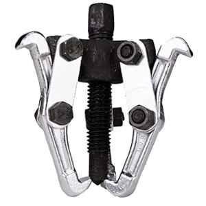 B K Jagan & Co 8 inch Chrome Vanadium Steel Black & Silver Bearing Puller with 3 Leg Jaws