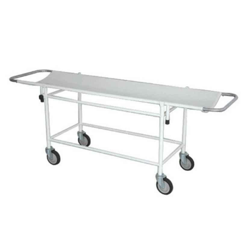 Yes Kay Mild Steel Powder Coated Stretcher Trolley