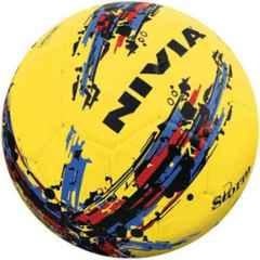 Nivia NVA387 Football, Size: 5 (Standard Yellow)