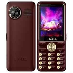 I KALL K78 Pro 2.4 inch Maroon Dual Sim Keypad Feature Phone, K78-PRO-MRN