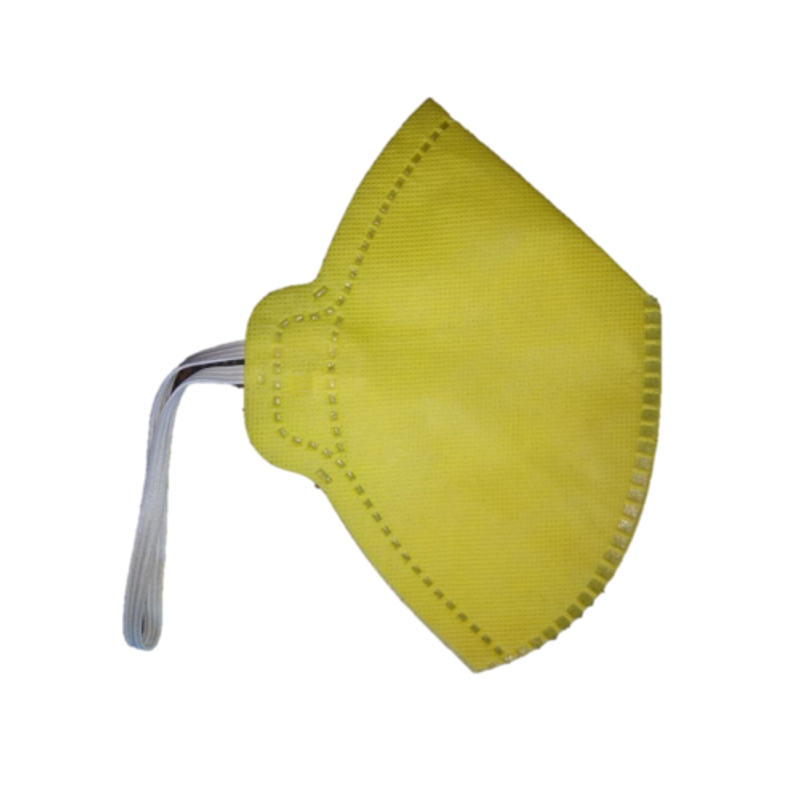 Siddhivinayak Yellow Non-Woven Face Mask (Pack of 500)
