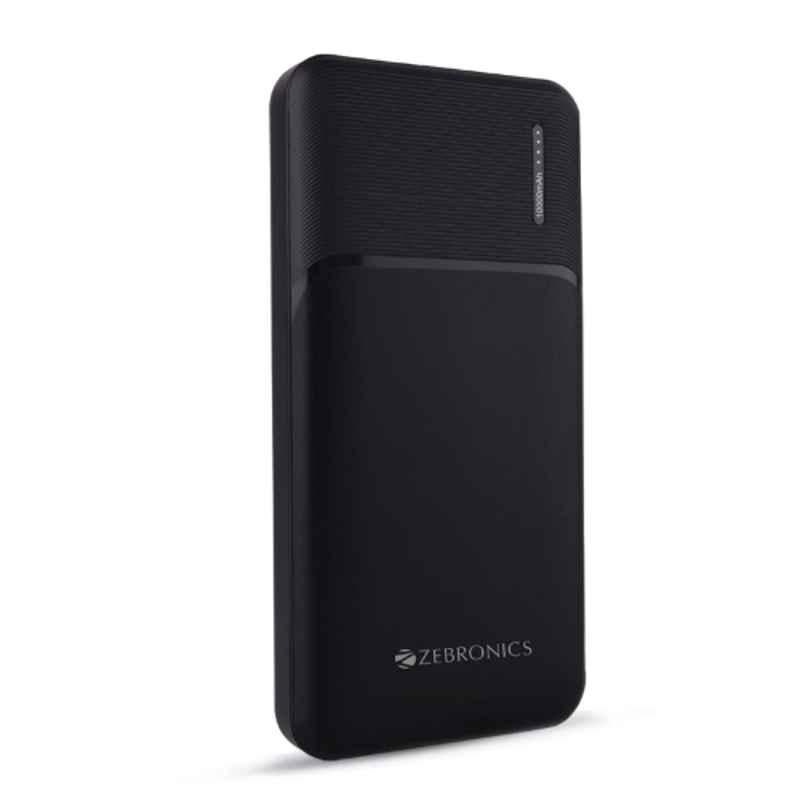 Zebronics MB10000S9 Pro 10000mAh Black Power Bank