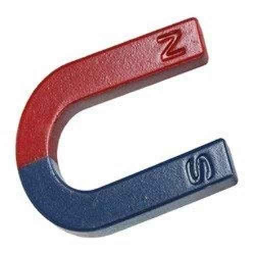 Buy BEXCO 2 inch Red & Blue U-Shaped Magnet, HR67 Online At Price
