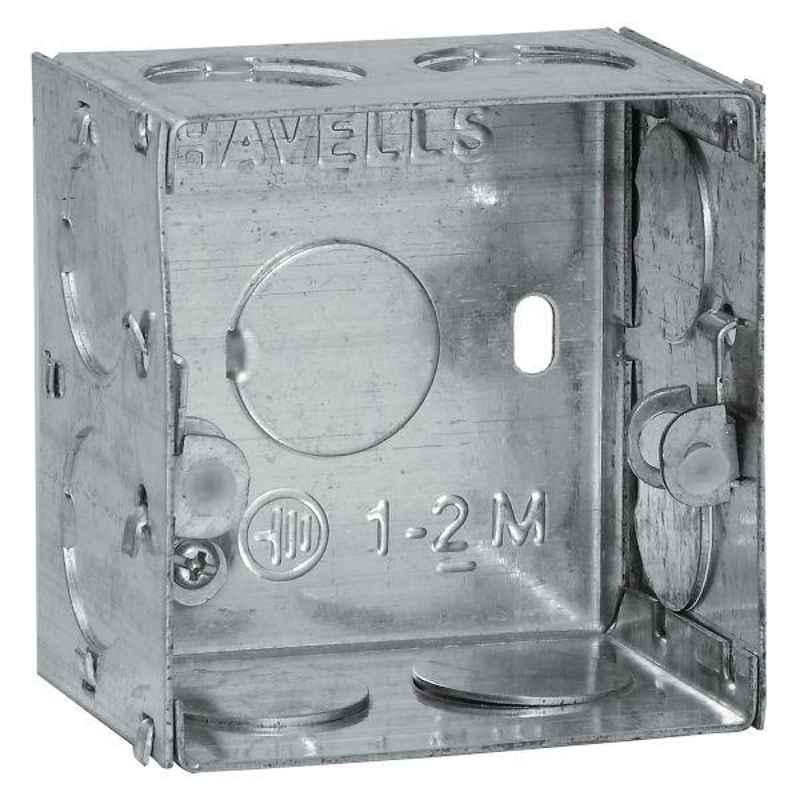 Havells GI 1/2 Module GI Box, AHZXMIIX01