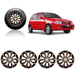 Auto Pearl 4 Pcs 12 inch Copper Full Caps Wheel Cover Set for Maruti Suzuki Zen