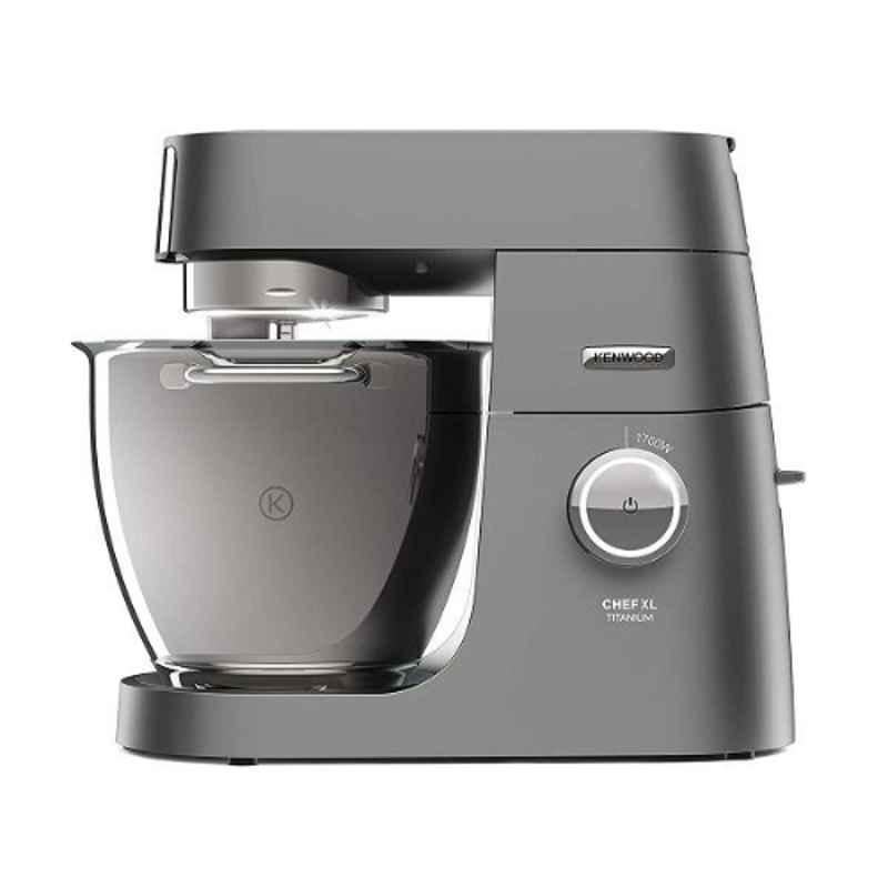 Kenwood Chef Titanium XL 1700W 6.7 Liter SS Silver Bowl Mixer, KVL8472