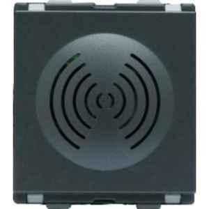 L&T Entice 2M Charcoal Grey Buzzer, CB91102AG00 (Pack of 5)
