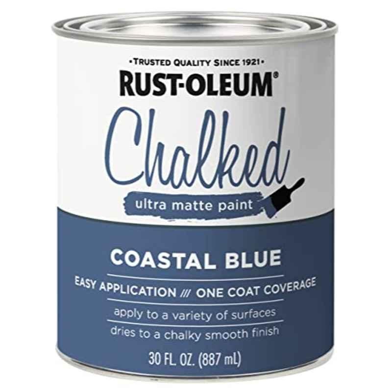 Rust-Oleum Chalked 30 fl Oz Coastal Blue Ultra Matt Paint