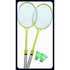 STYRKR Multicolour badminton Racquet Kit with Shuttle 2@ Badminton KitKIT-525