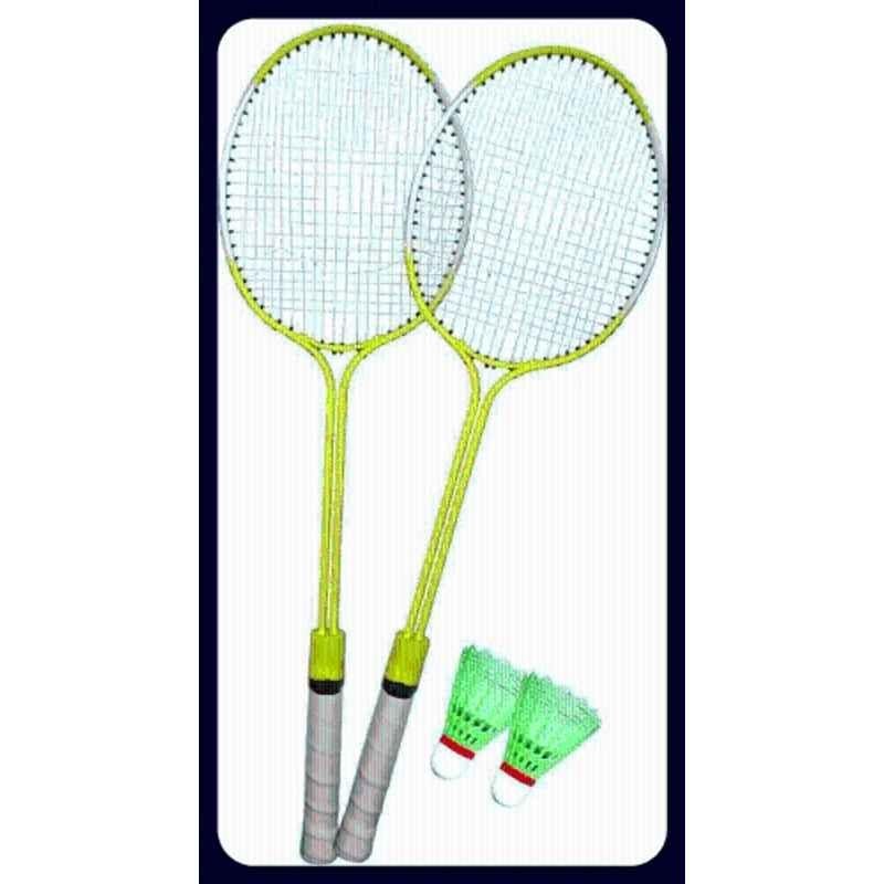 STYRKR Multicolour badminton Racquet Kit with Shuttle 2@ Badminton KitKIT-525