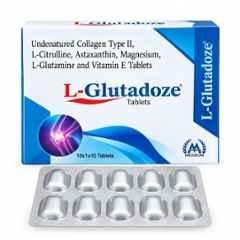 Medisum Biotech 100 Pcs L- Glutadoze Tablet for Supports Joint Health & Boosts Immunity