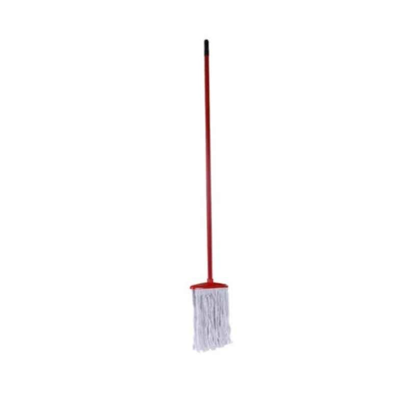 ROYALFORD Red & White Floor Mop with Stick, RF1507FW/S