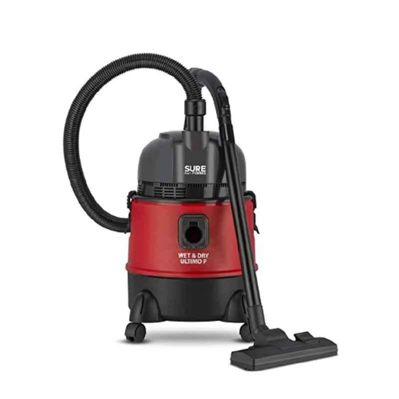 Eureka Forbes Wet & Dry Ultimo P 1400W 9L Black & Grey Canister Vacuum Cleaner, GFCDWDULP00000