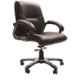 Caddy PU Leatherette Black Adjustable Office Chair with Back Support, DM 928