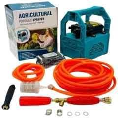 Imported 12V 12Ah 200PSI Double Motor Heavy Duty Portable Battery Sprayer with 50m Hose Pipe & Gun