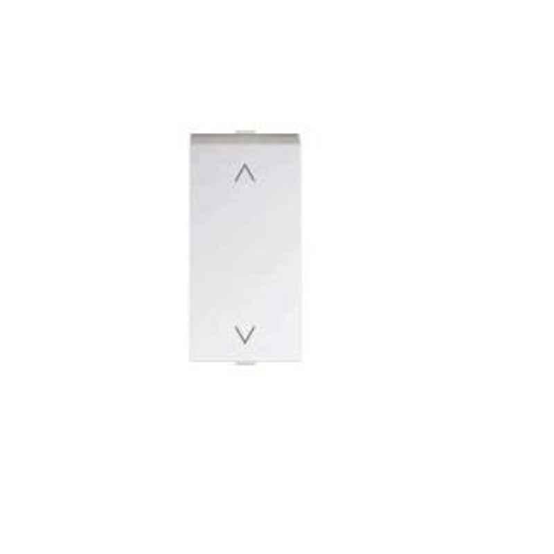 Polycab Levana 16A 2 Way 1 Module White Switch, SLV0101201