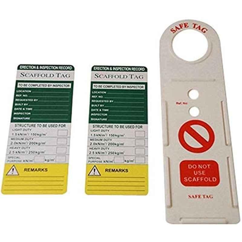 Abbasali Scaffolding Tag For Construction Site