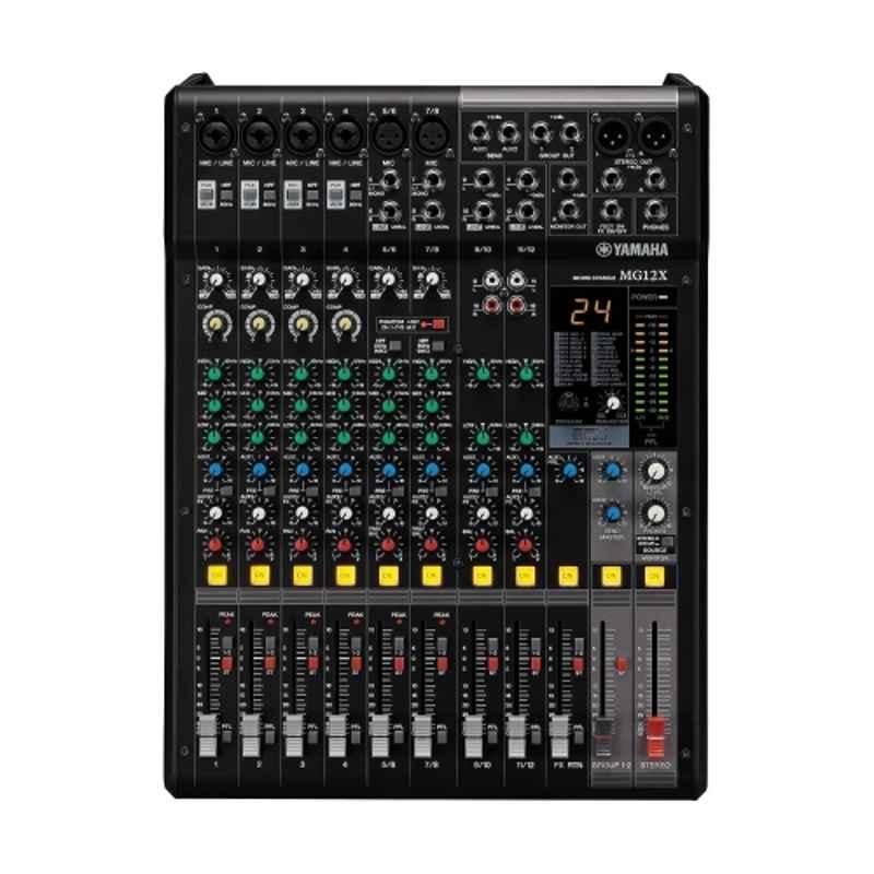 Yamaha MG 12 Channel Mixing Console, MG12X