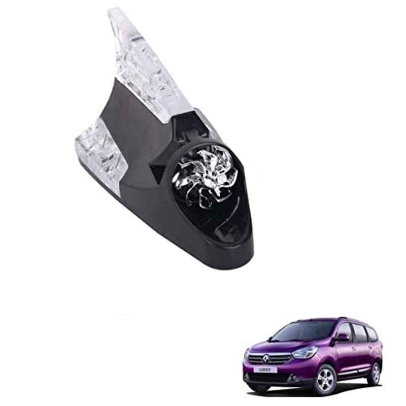 Kozdiko Black Auto Wind Power LED Light Shark Fin Car Antenna for Renault Lodgy