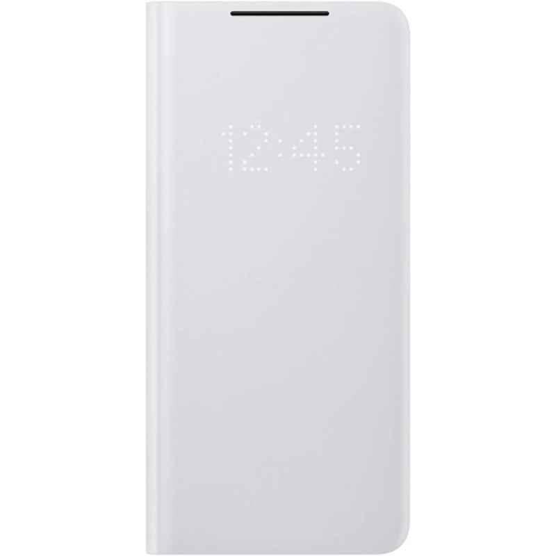 Samsung Galaxy S21 Ultra 5G Gray LED View Mobile Cover, EF-NG998PJEGWW