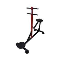 GYM24 Equipment 250kg Capacity Alloy Steel Black & Brown Dual Twister Machine