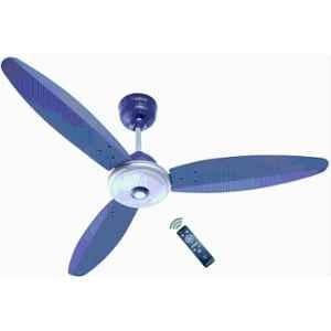 Activa Gracia 28W 390rpm 3 Blade Silver Blue BLDC Ceiling Fan with Remote & 5 Years Warranty, Sweep: 1200 mm (Pack of 2)
