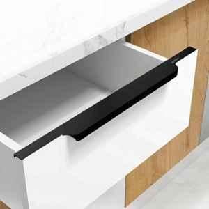 Plantex Profile Handle for Kitchen Cabinet/20 inch Aluminium Drawer Profile Handle/Wardrobe Pull Handle for Home/Office/Hotel (Black)