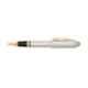 Cross Peerless 125 Medalist Black Ink Platinum Plated & Gold Trim Roller Ball Pen, AT0705-2
