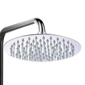 Mosaik Romeo 6 inch Stainless Steel Chrome Finish Round Overhead Rain Shower without Arm, MSK_SHOWR-R-6