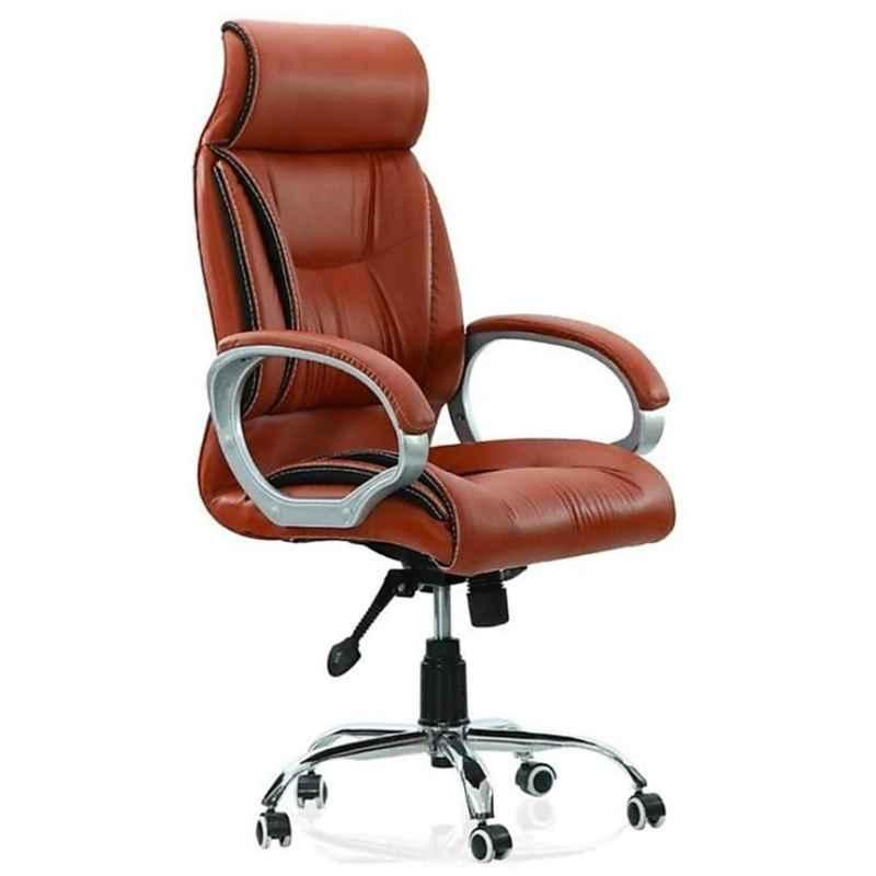 Caddy PU Leatherette Adjustable Study Chair with Back Support, DM128 (Pack of 2)