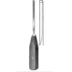 Alis 25cm/10 inch Spongiosa Gouge Straight with Fiber Handle 10mm, A-GEN-762-02
