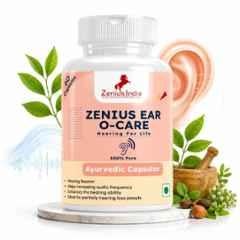 Zenius India 60 Pcs Ear O Care Capsule with Protein, Wheat Germ Oil & Rice Bran Oil for Supports Ear Health & Improves Hearing Ability