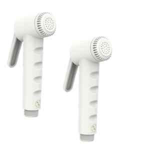 RN White.5 Toilet Jet Spray Gun without Hose Pipe for Toilet Cleaning (Pack of 2)