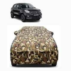 Aarex Auto Polyester Jungle 100% Waterproof Car Body Cover with Mirror Pocket, Buckle Straps, All Weather, UV & Heat Resistant for Maruti Suzuki Celerio, SW-6-Jungle