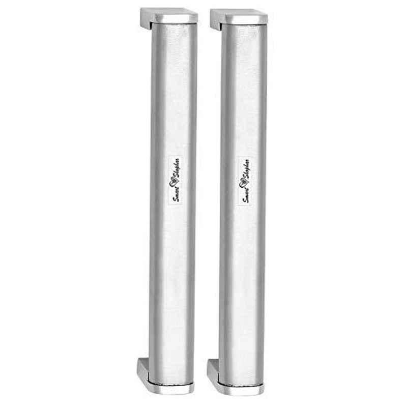 Smart Shophar 8 inch Stainless Steel Silver Galaxy Cabinet Handle, SHA40CH-GALA-SL08-P2 (Pack of 2)