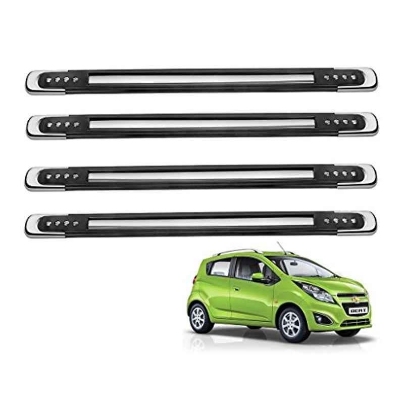 Kozdiko 4 Pcs Black Corner Dots Bumper Protect Set for Chevrolet Beat