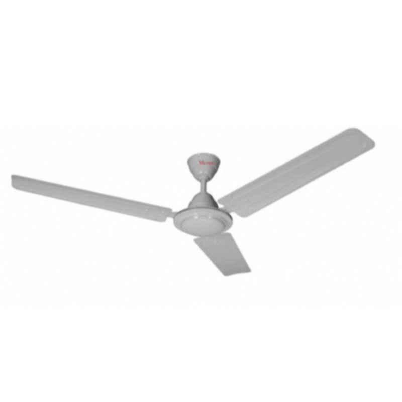 Micron Eco Air 56 inch 290rpm Pearl White Copper Winding Ceiling Fan, MME-EAS02