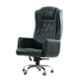 MRC Leatherette Black High Back Revolving Chair, M064