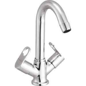 Prestige Prime Brass Chrome Finish Center Hole Basin Mixer