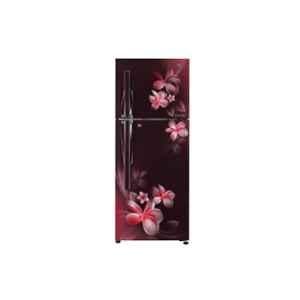 LG 260L 4 Star Scarlet Plumeria Dual Fridge Inverter Refrigerator, GL-T292RSPN