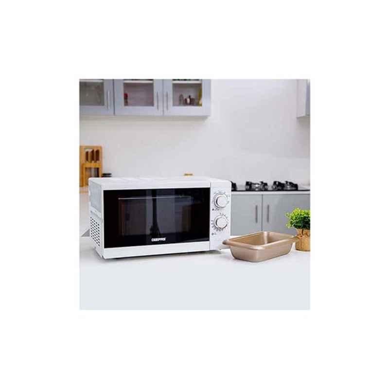 Geepas 20L 1200W White Microwave Oven, GMO1894
