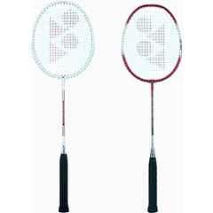 Yonex ZR-100 Light & GR-303I 85g White Strung Badminton Racquet (Pack of 2)