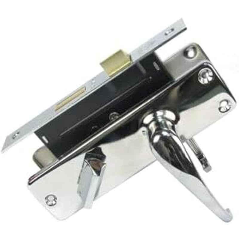Robustline 2294 Stainless Steel & Aluminium Chrome Plated Door Handle Set with Lock Body Set & Handle