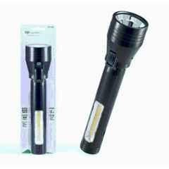 DP 10W+15W 26.5cm ABS Black Rechargeable LED Torch, DP-9168